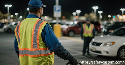 Why Reflective Safety Vests Are Essential for Parking Lot Workers — And What Their Day Really Looks Like