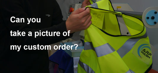 Can you take a picture of my custom order?