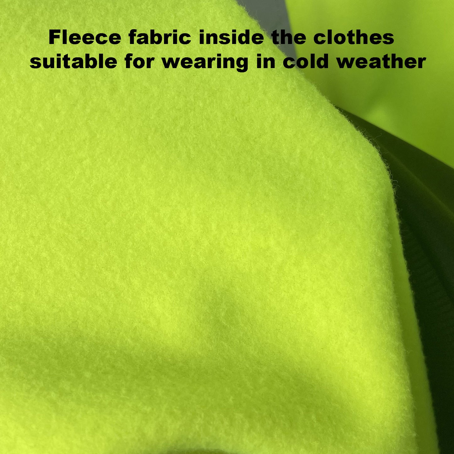 Custom Hi Vis Sweatshirt with Pocket