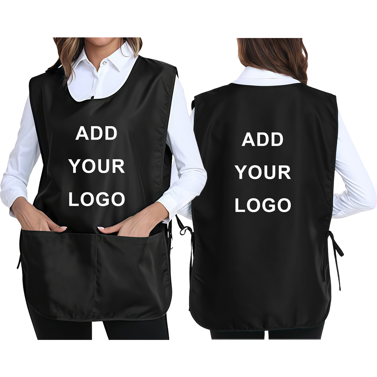 aprons with custom logo