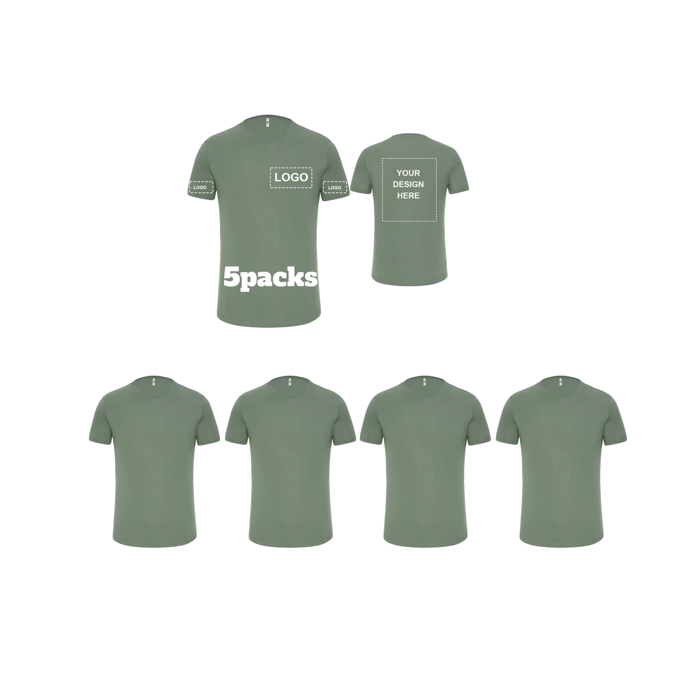 Customized Cotton T shirts for Unisex Customized T Shirts print Your Image T-Shirt Add Your Text Photo Front/Back/Sleeve Print