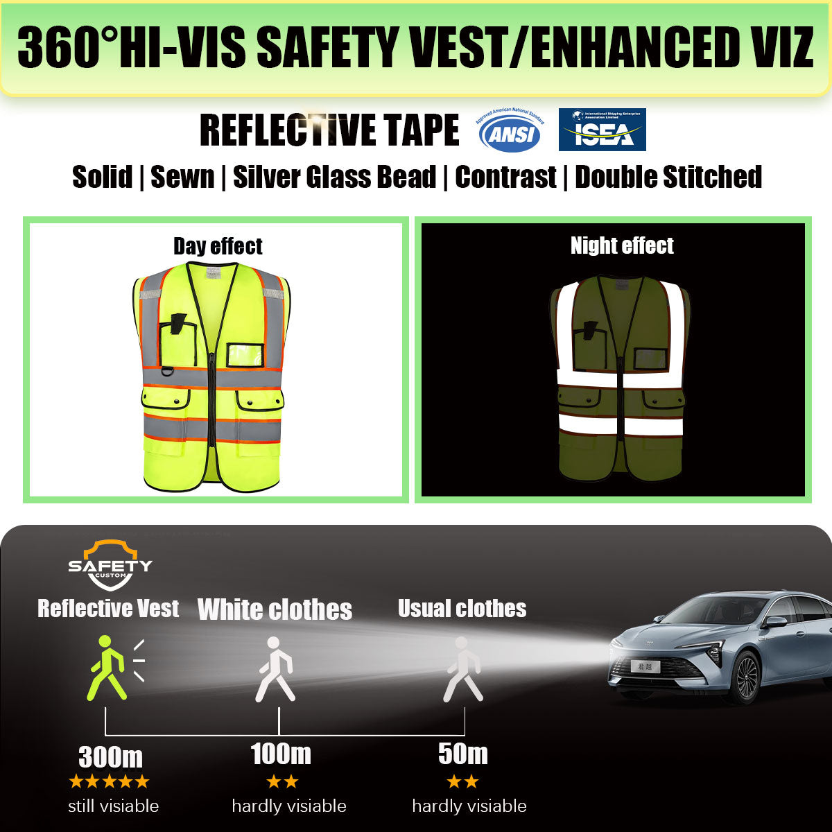customizable safety vest with logo custom construction vest no minimum custom high visibility vest personalised