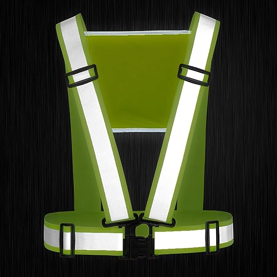 Free Custom Reflective Vest Running Vest High Visible Reflective Gear Adjustable Safety