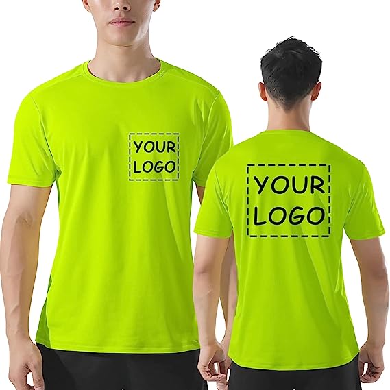 T-shirts custom logo for man woman workwear
