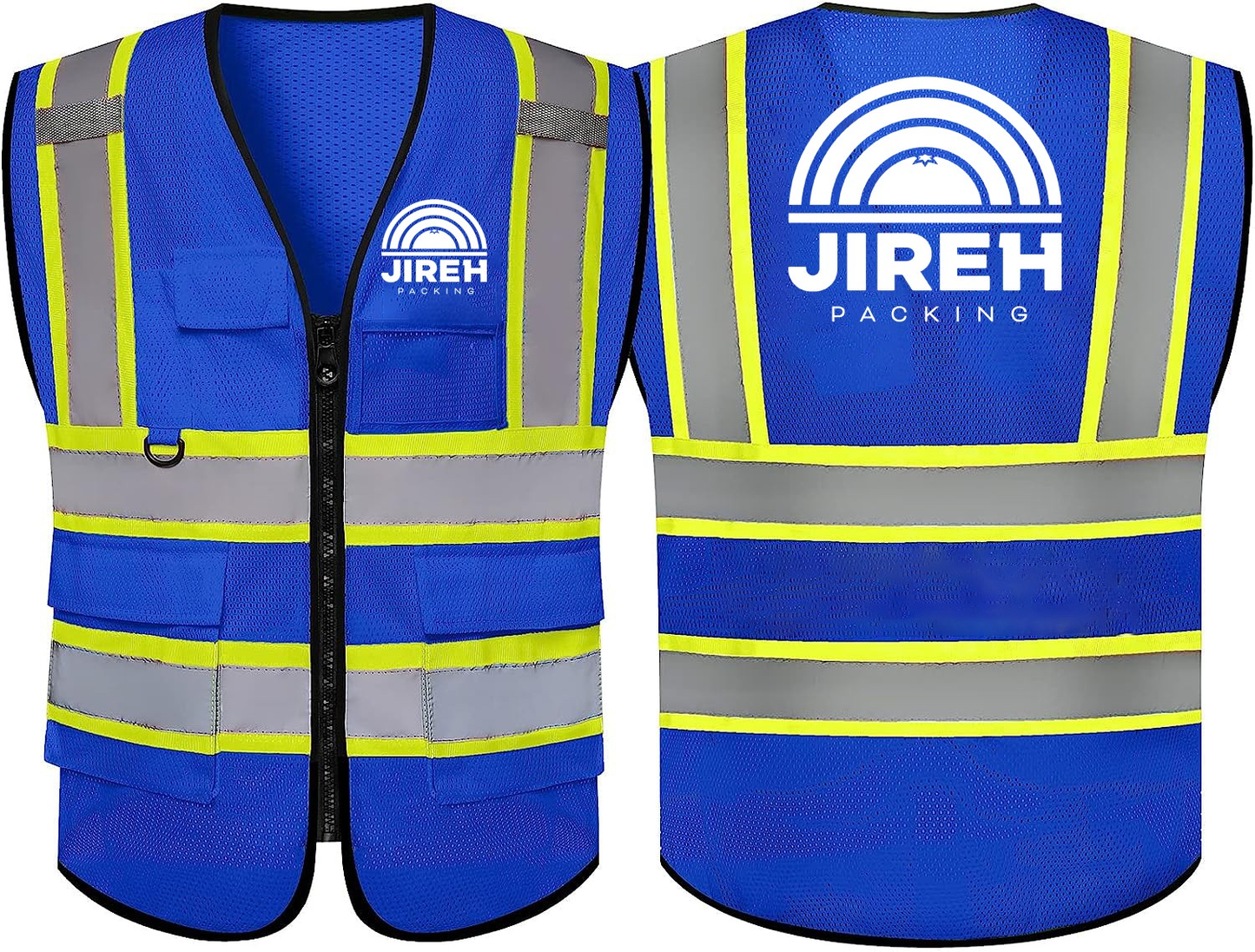 Jireh Custom Bulk Safety Vest with Logo-271 pieces safety vests