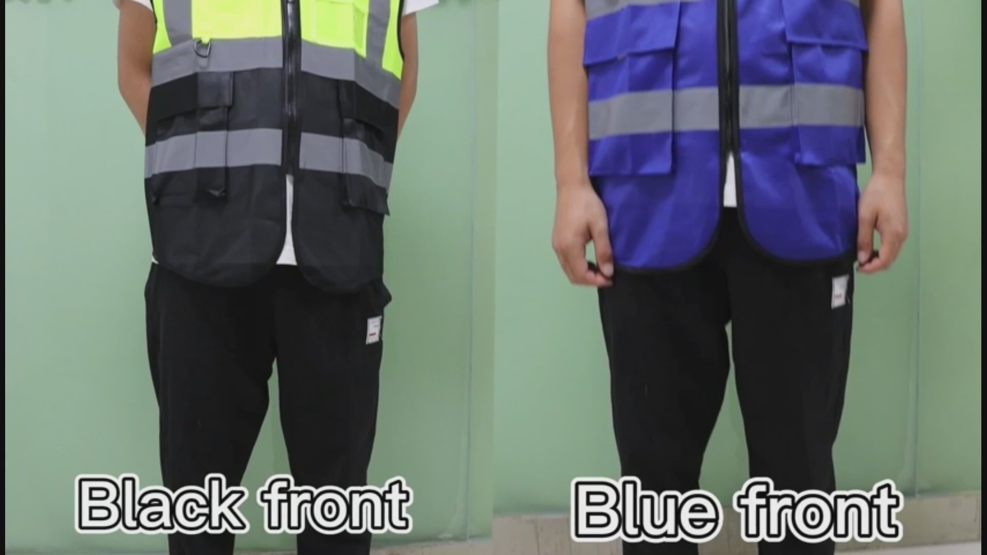 Custom safety vest customize hi vis vest reflective vest with logo yellow S M L XL XXL