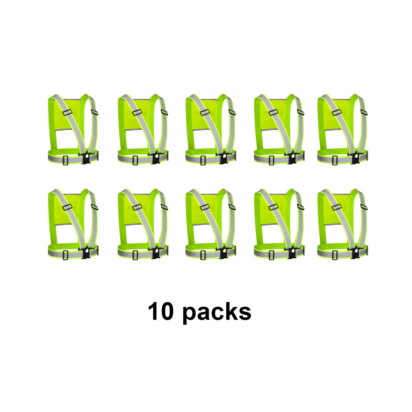 Custom Reflective Straps High Visible personalized Reflective Straps Adjustable Safety Straps for Outdoor Print Logo Image Text Custom Your Design