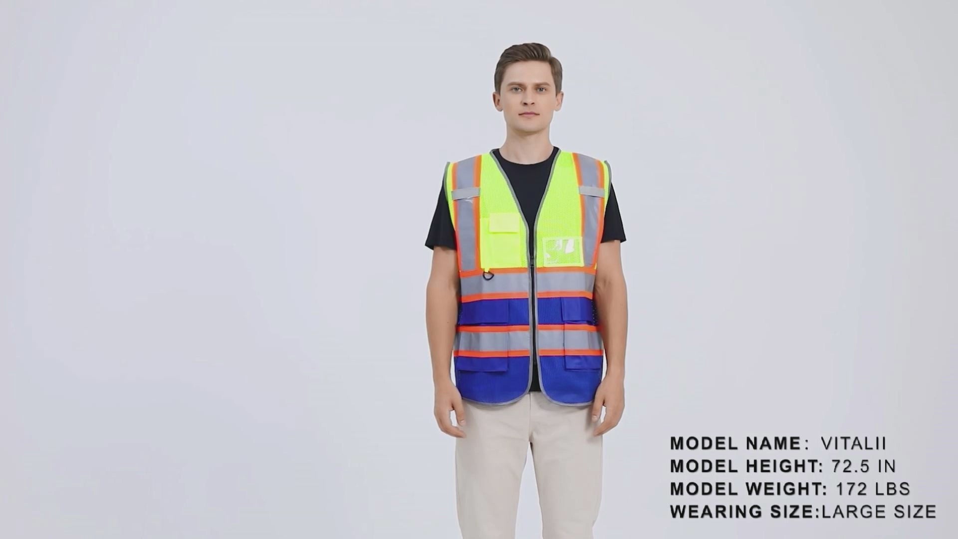 Custom safety vest customize hi vis vest reflective vest with logo yellow S M L XL XXL