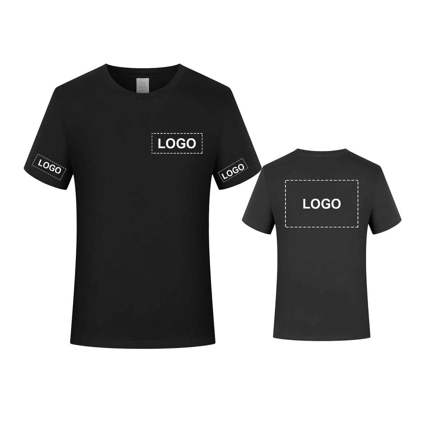 custom black t shirts