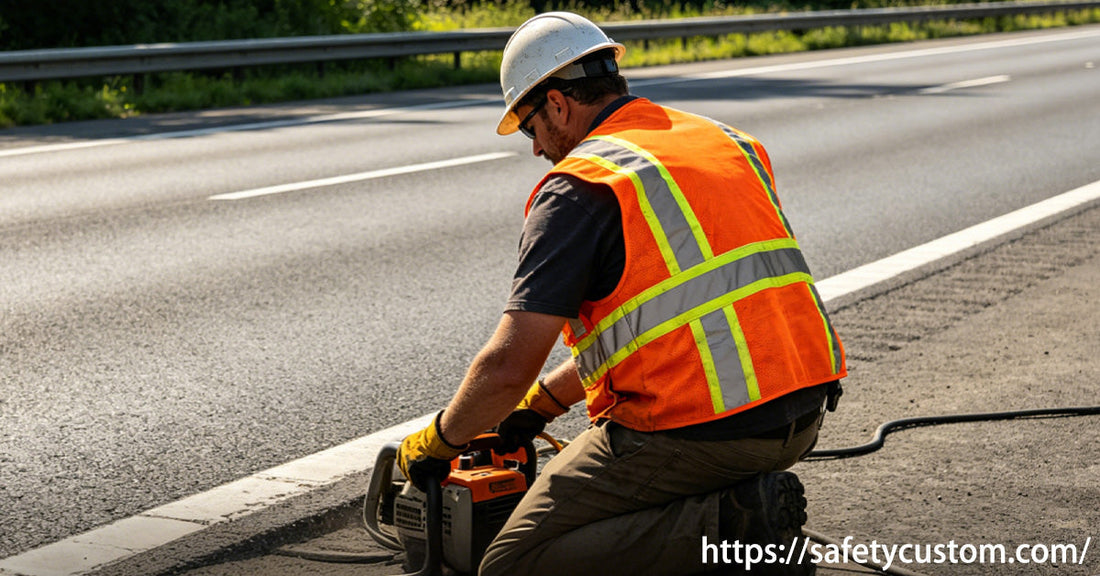 orange safety vest