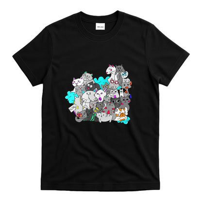 funny cat t shirt for man woman