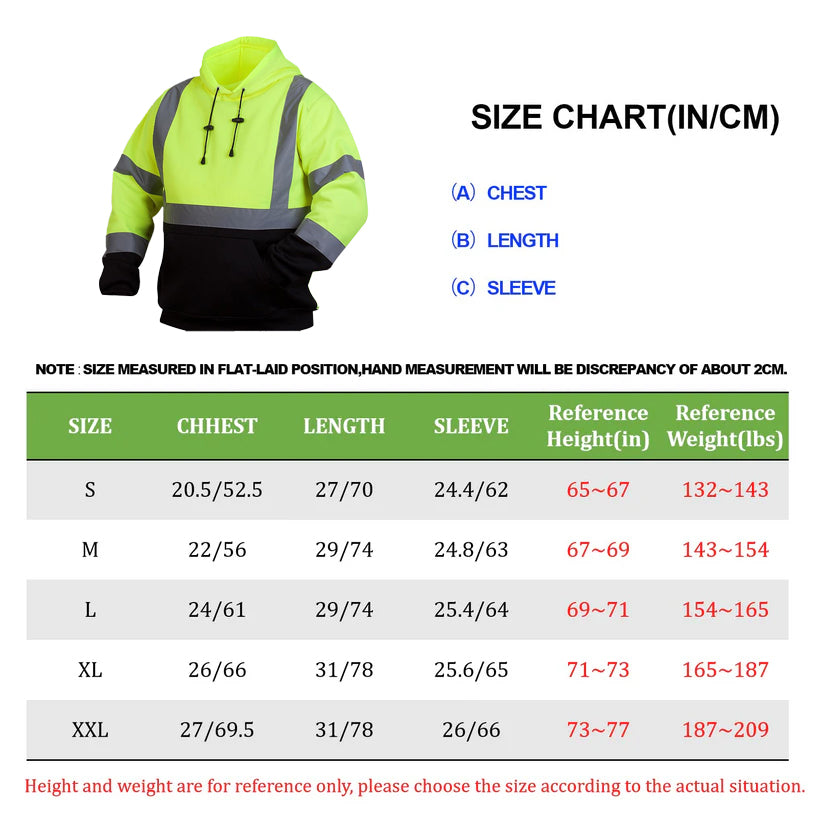 Custom LOGO Safety Jackets Pullover Safety Jacket with Large Pocket Zipper for Construction & Work High Visibility Class 3