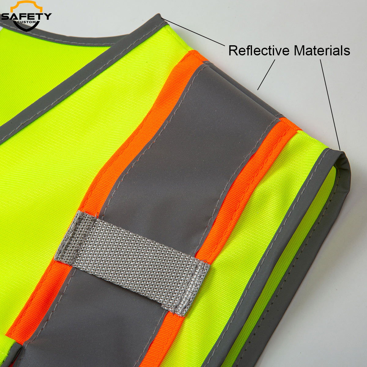 Reflective Safety Vest with ID Badge Holder