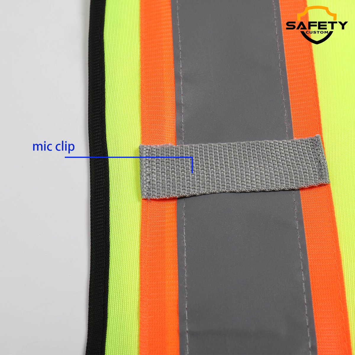 custom logo safety vest no minimum