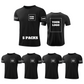 custom bulk t shirt custom shirts with logo personalized t shirt print own design black shirts