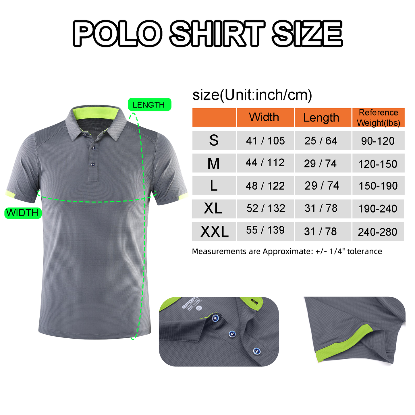 Custom Polo Shirt Design Your Own Design for man woman size S M L XL XXL