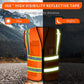 Safety Vest Mesh High Visibility 360° Reflectivity Vest Security Workwear Vest Day night reflective safety vest