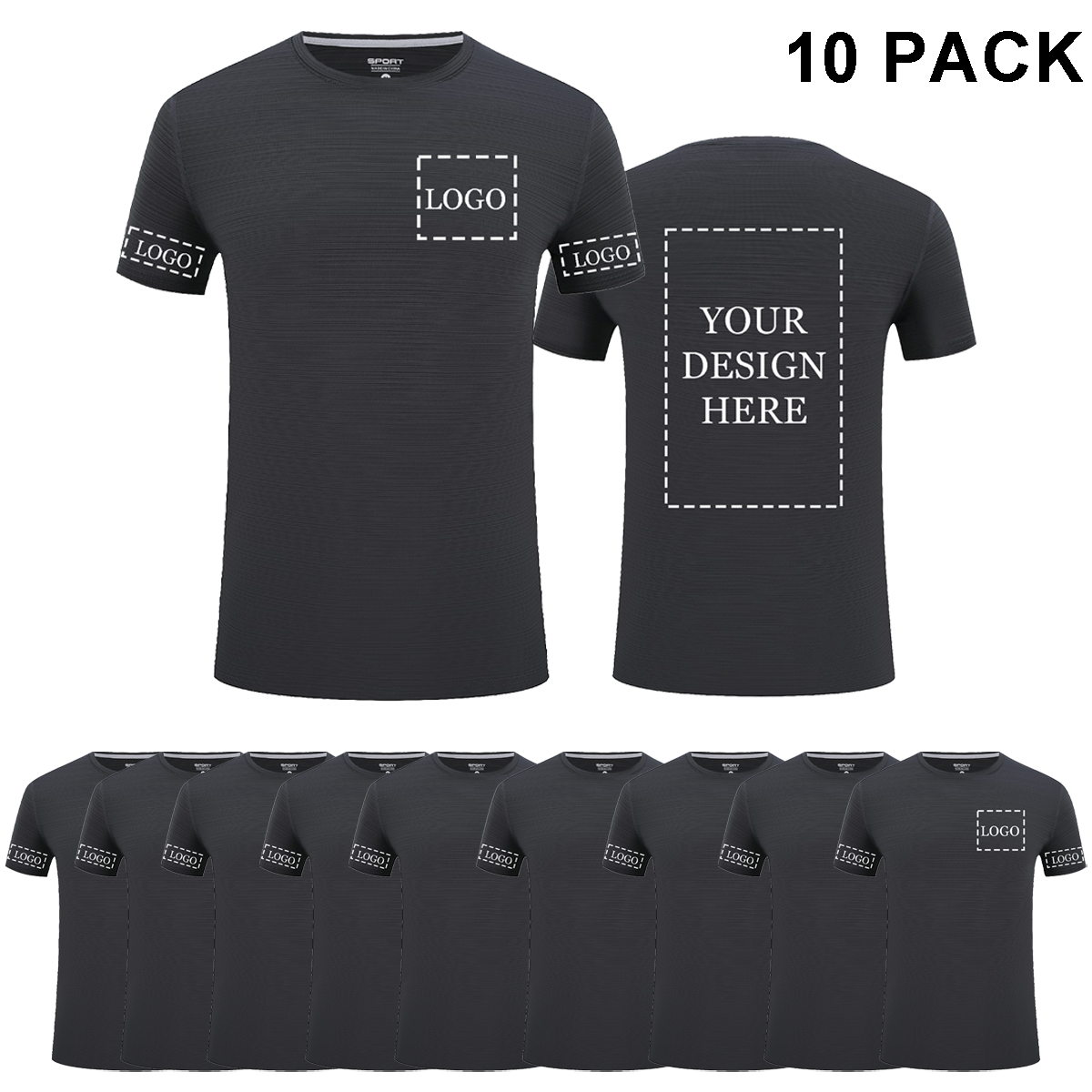 Custom athletic fit t shirts sales