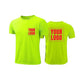 T-Shirts Free Custom Logo Safety High Visibility T Shirts For Man Woman Protection Workwear