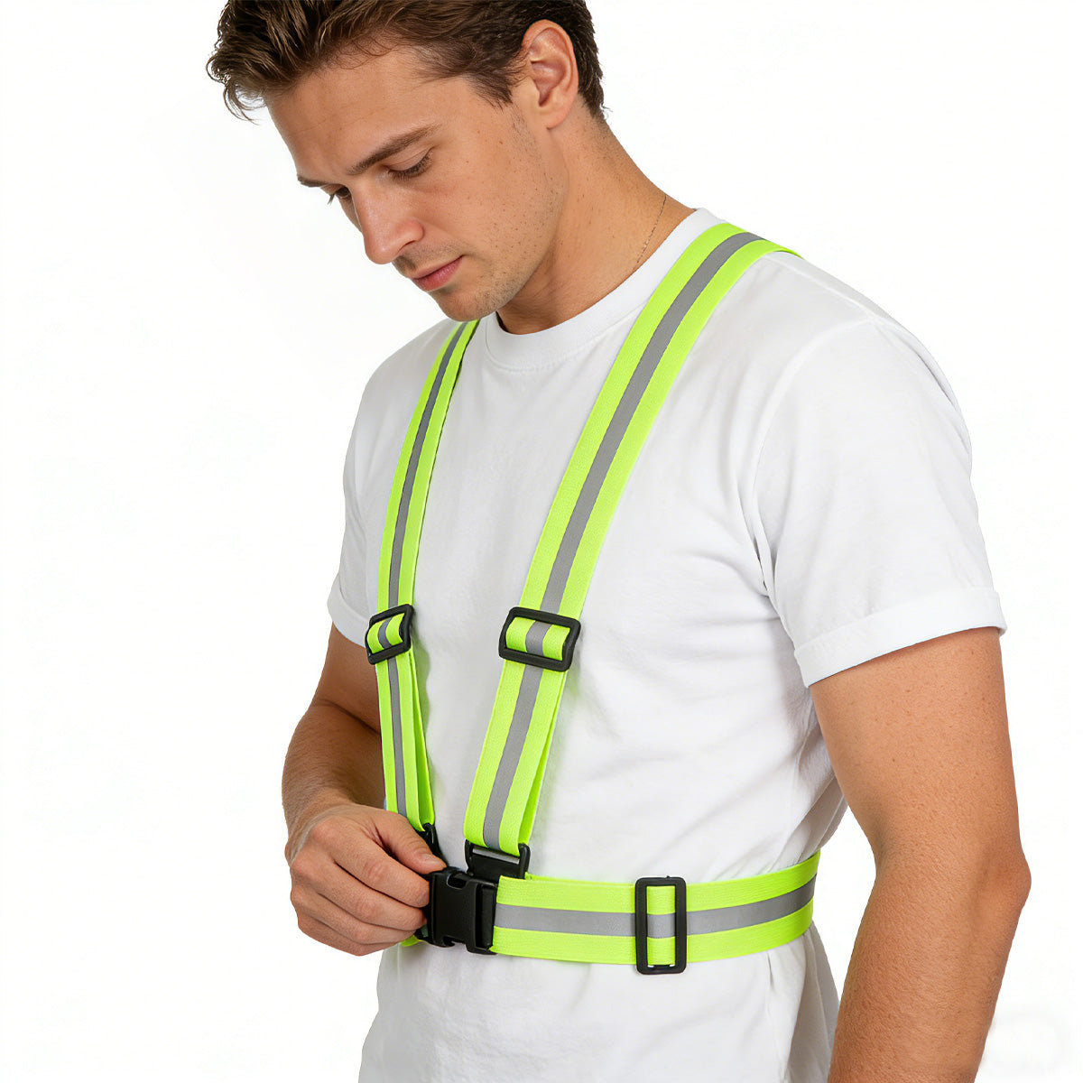 Safety Reflective Belt High Visibility Vest Reflective Safety Gear