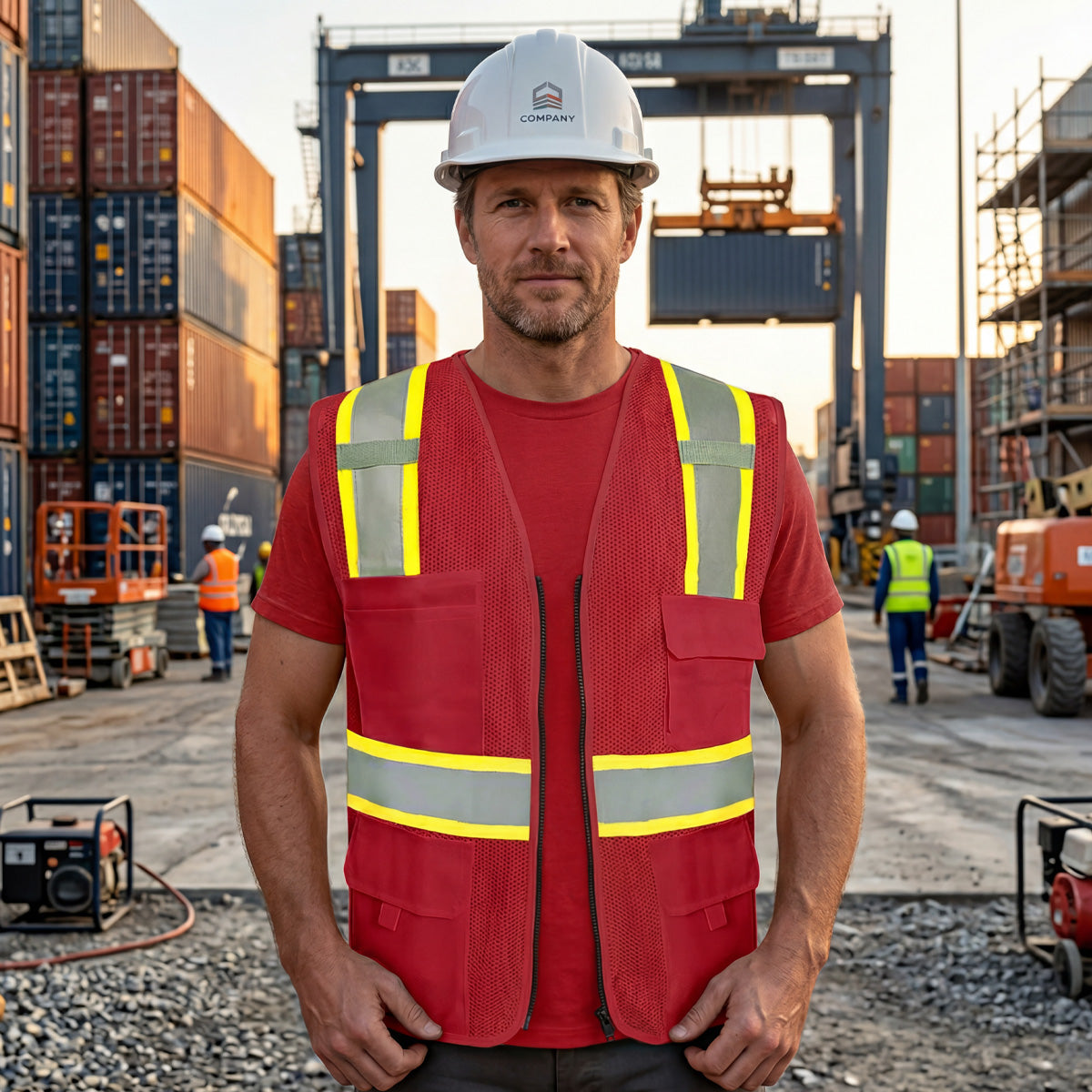 high visibility vest