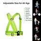 Reflective Running Straps Reflective Straps Adjustable for Run Cycle Walk Outdoor Breathable Waterproof Lightweight