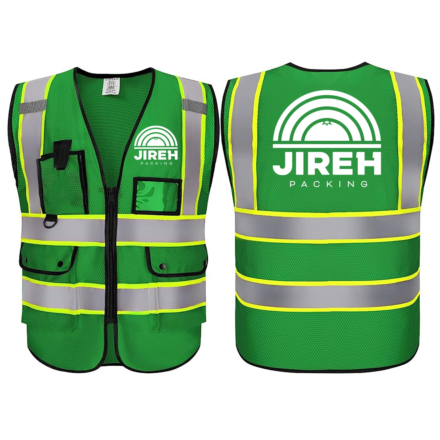 Jireh Custom Bulk Safety Vest with Logo-271 pieces safety vests