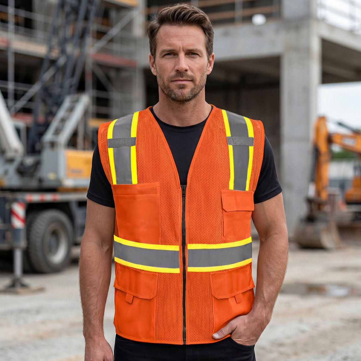 ANSI compliant safety vest