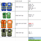 Jireh Custom Bulk Safety Vest with Logo-168 pieces safety vests