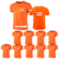 custom bulk t shirt custom shirts with logo personalized t shirt print own design orange t shirts for work company shirts