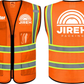Jireh Custom Bulk Safety Vest with Logo-271 pieces safety vests