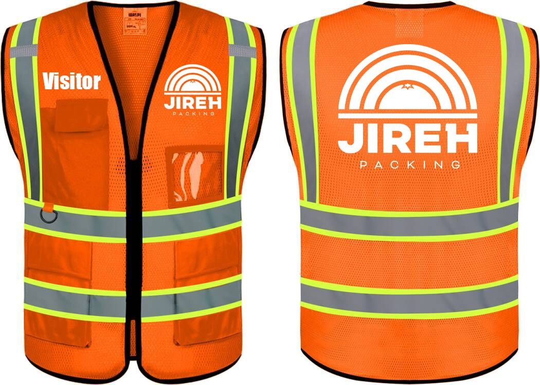 Jireh Custom Bulk Safety Vest with Logo-271 pieces safety vests