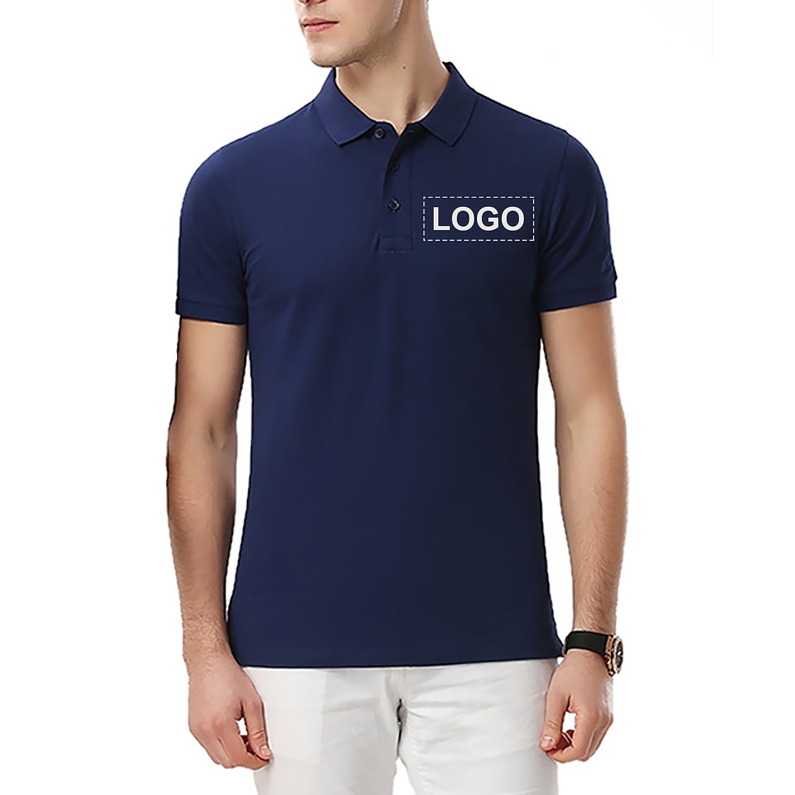 Custom polo shirts customize polo shirts with logo for man woman company team