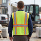 reflective safety vest for construction