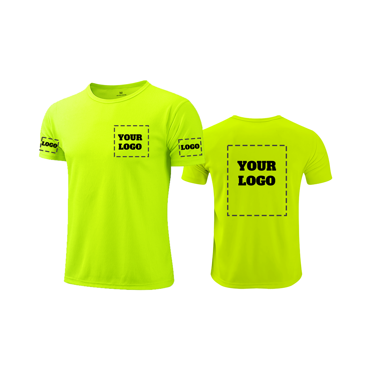 T-Shirts Free Custom Logo Safety High Visibility T Shirts For Man Woman Protection Workwear