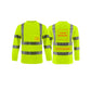 Custom hi vis T shirts customize reflective T-shirts with logo S M L XL XXL Long and short Sleeve