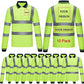 Custom Safety Shirts Breathable Safety Shirt High Visibility Class 2 Customized T Shirt Quick Dry Work Wear