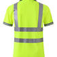 Custom hi vis polo shirts customize reflective polo shirts with logo S M L XL XXL Long and short Sleeve