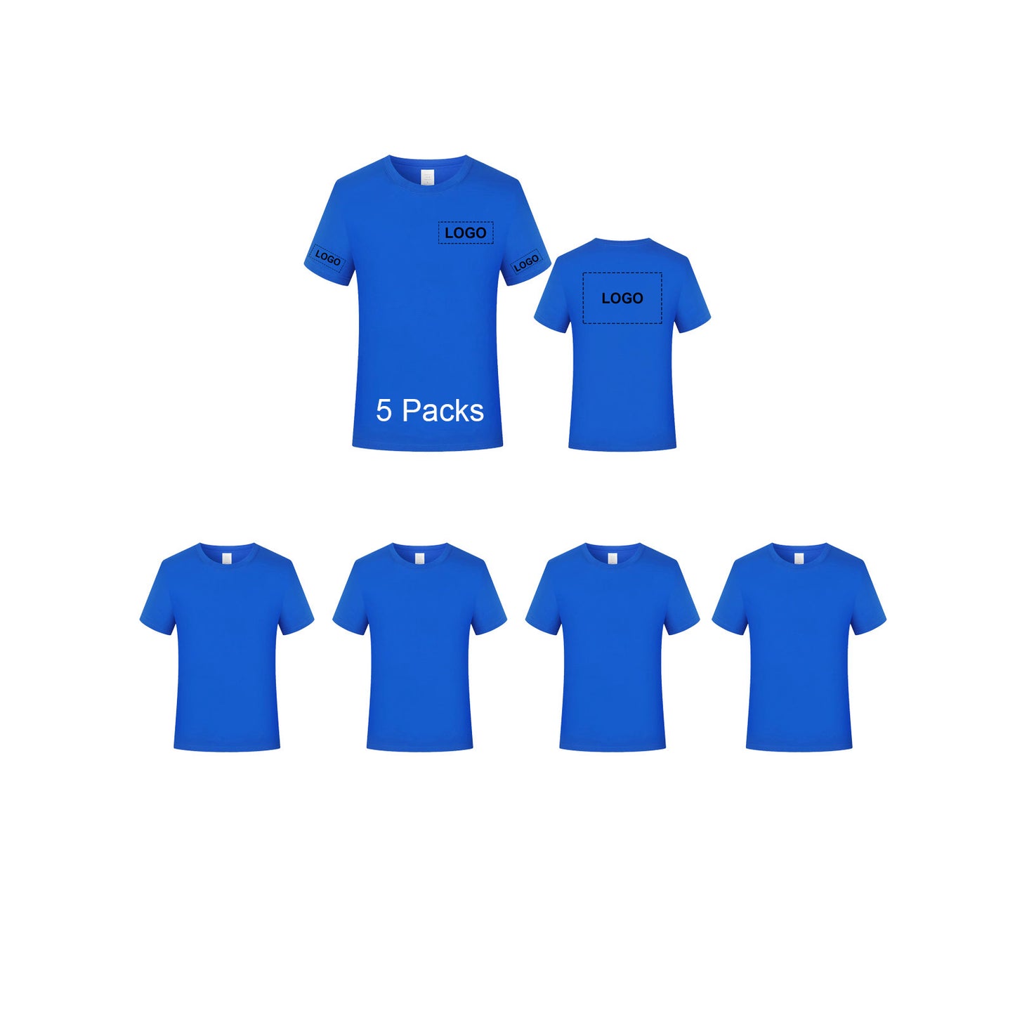 Custom T Shirts Printing Logo Own Design Personalized T Shirts Add Your Image Text Photo Front Back Sleeves