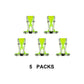5 Packs High Visibility Adjustable Safety Ves for Night 